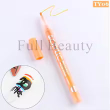 Chrome Gold Polish Nail Art Marker Pen Acrylic Painting Gel